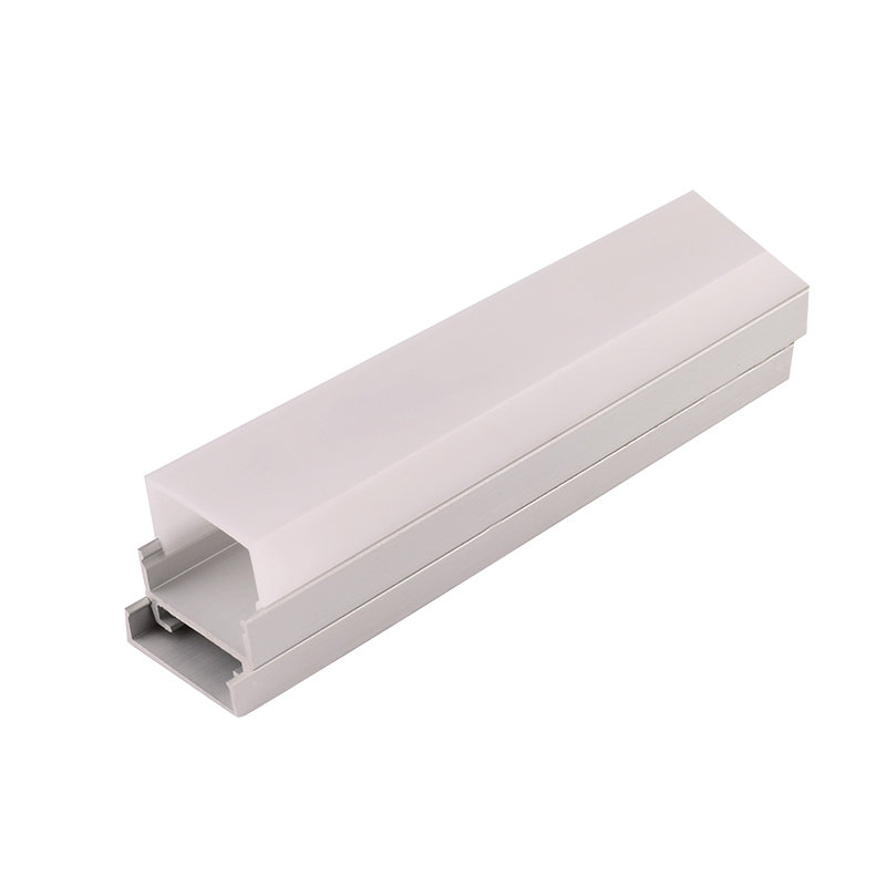 SM1919---High - Quality Anodized Surface Mount Aluminum Profiles LED lighting with PMMA Opal diffuser for Soft Lighting - Compact, Recyclable & Ideal for Multiple Surfaces!