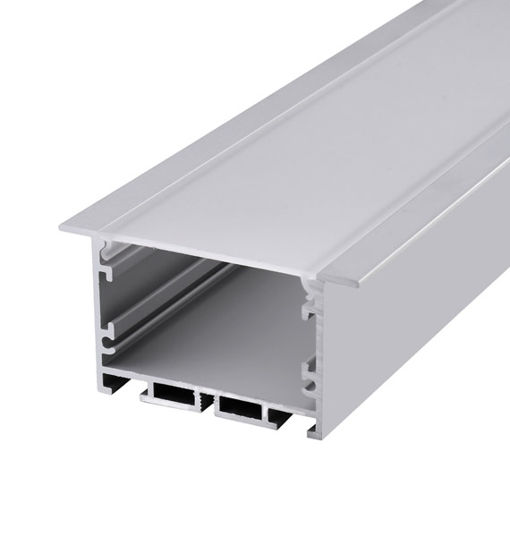 RC5032-A---PMMA Frosted Diffuser Silver Black Anodized Aluminium Profile Extrusion Channel for LED Strip Light