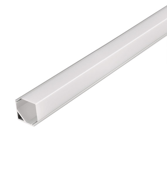 CS1616--Surface - Mountable 6063 LED Aluminium Profile: Adaptable to 90° Corners, Creating Ideal Lighting for Cabinets and Display Shelves with 3 - Year Warranty