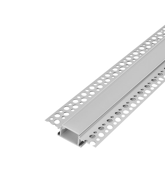 TL1304---Led Aluminum Profile for Apartment Lightings Frosted Diffuser Silver Black Anodized Aluminium Profile Extrusion