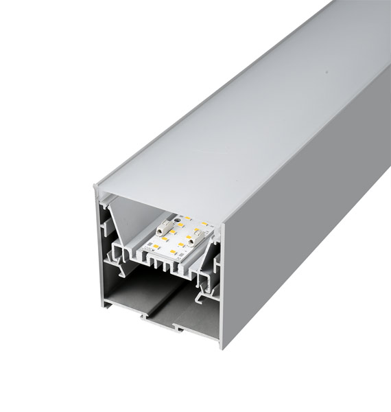 AS75-A1---High-quality Choice of LED Aluminum Profile: 6063 Aluminium, German PMMA Diffuser for Soft Lighting, Creative CNC Leak-proof Endcap, Click-in Tray for Easy Installation and Maintenance, Multiple Installation Methods