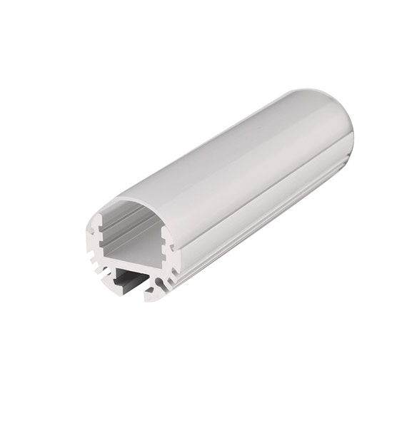 AS-Round---The led aluminum profile applicable for Walls, Bookshelves, Cabinets and Furnitures, an Alternative to T5 Fluorescent, PMMA Diffusers for Lighting Adjustment, Various Accessories,