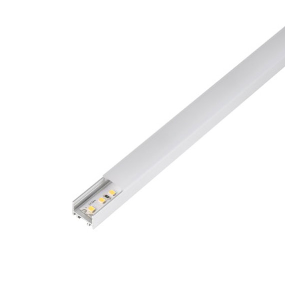 H1512---Multifunctional 6063 Anodized LED Aluminium Profile: Direct Mounting on Flat Surfaces. PC Diffusers for Even Lighting. Concealed Installation, Ideal for Small Lighting Fixtures, 3-year Worry-free Warranty