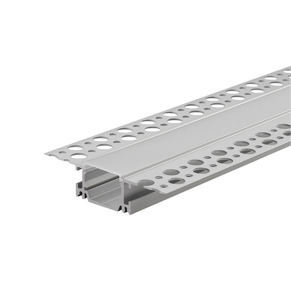 TL7318---Hot Sale Recessed Drywall Plaster Gypsum In Alumnium PC Frosted Led Profile Aluminium Led Profile Light for Led Strip 