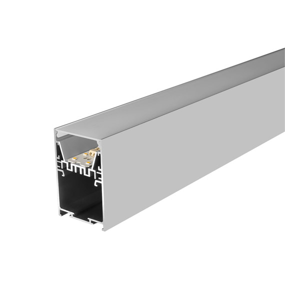 AS5075-A1--- LED Aluminum Profile, German PMMA Diffuser for Even Lighting, Built-in Linear Power Supply, Slim and Beautiful, 3-year Worry-free Warranty