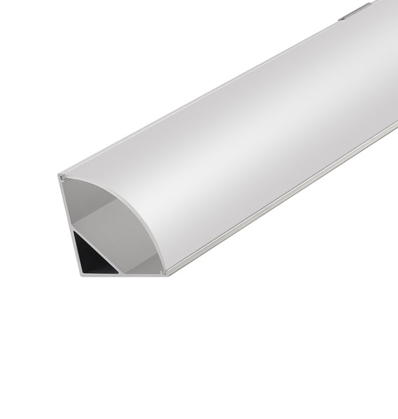 CR3030---Surface - Mountable 6063 LED Aluminium Profile: Adaptable to 90° Corners, Creating Ideal Lighting for Cabinets and Display Shelves with 3 - Year Warranty