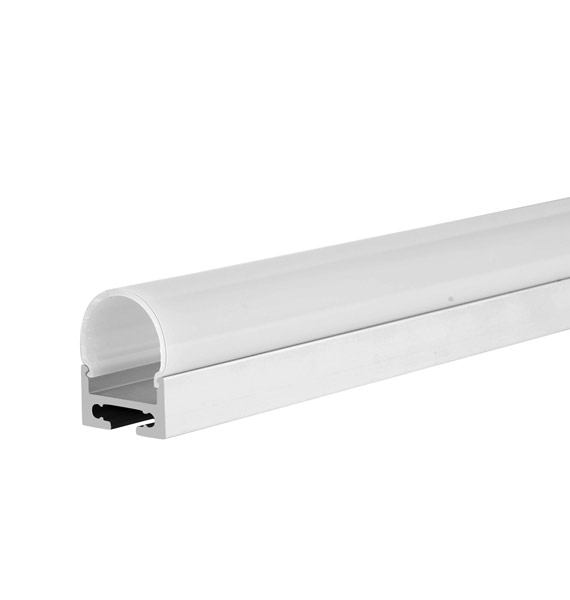 AS1911R---Surface Mount Anodized Aluminium Profile PC Milky Diffuser Led Suspended Aluminum Profile for Led Strip