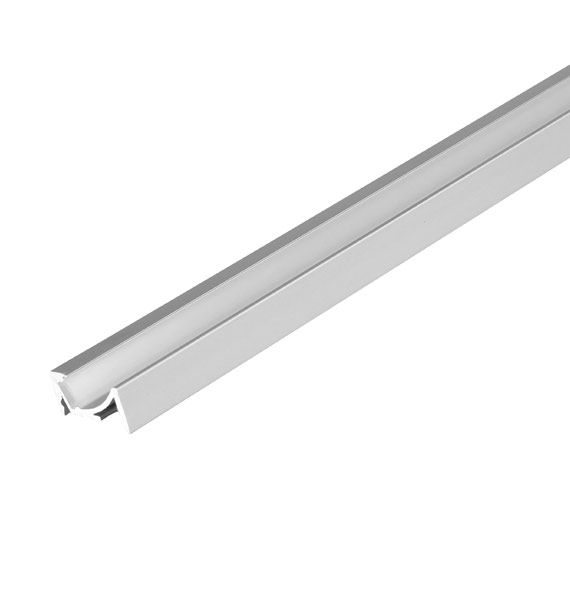 SM2309---A Magic Tool for Lighting Interior Spaces like Bookshelves: LED Aluminium Profile, Easy Surface Mounting with Mounting Clip. PMMA Diffuser Creates Even Lighting, Side-emitting for a Slimmer Look