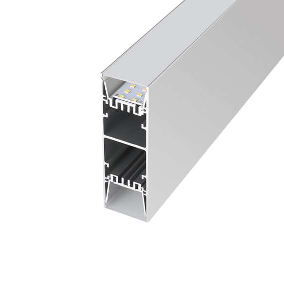 AS3875-D1---An All-round Model for Lighting: LED Aluminium Profile of 6063 Grade, Click-in Tray, Endcaps Fixed on the Back, German PMMA, Built-in Power Supply, Both Direct and Indirect Lighting, 3-year Quality Promise