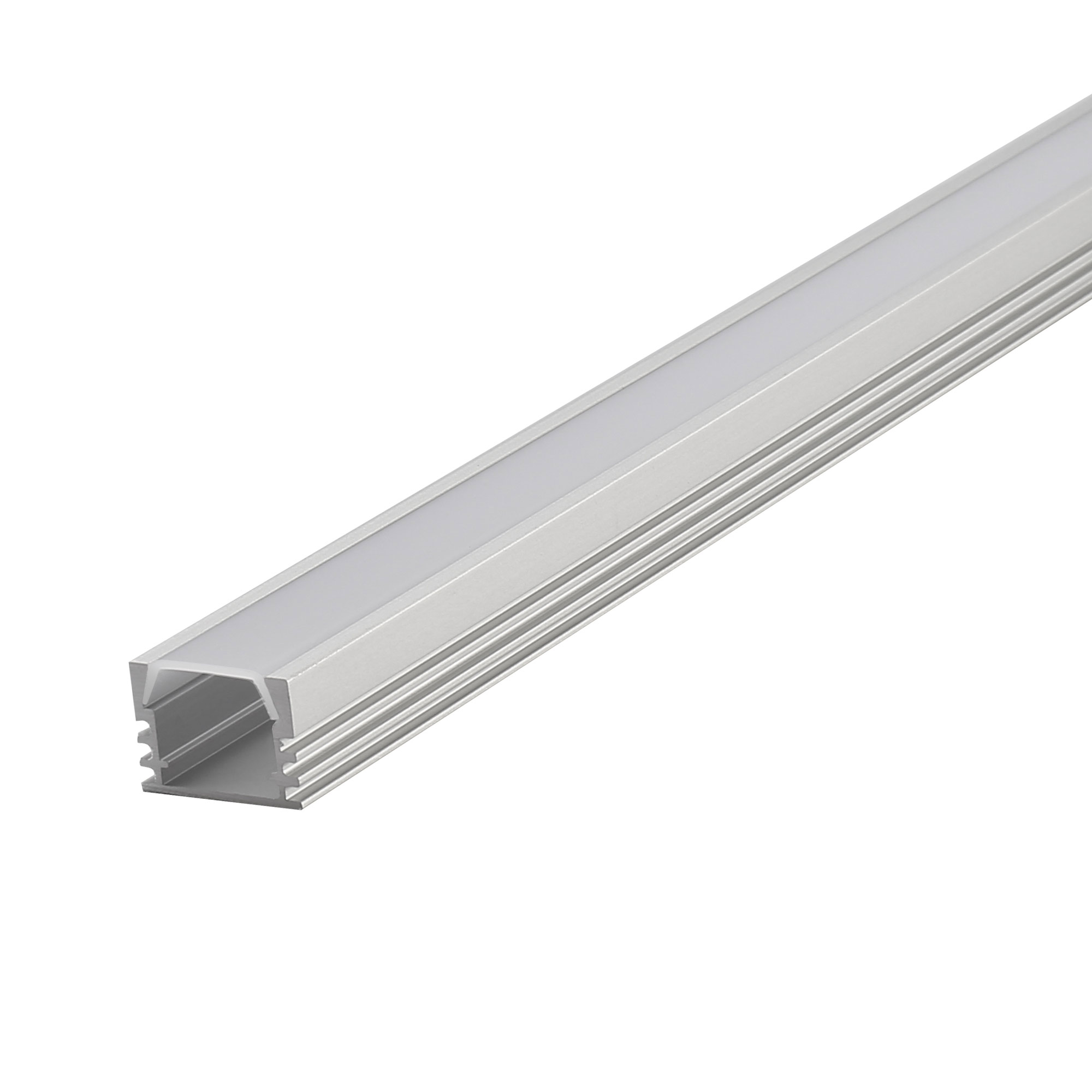 SM1612---Preferred Choice for Interior Lighting of Cabinets and Display Shelves: LED Aluminium Profile. PMMA Diffusers Create Unique Lighting Effects. Direct Surface Mounting, with 3-year Quality Promise