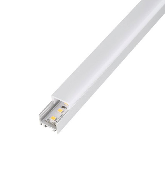 H1512-S---Preferred Choice for Small-size led aluminum profile to Lighting Fixtures:  Direct Mounting on Flat Surfaces. Concealed Clip Mounting. Deep Regressed Diffuser for Anti-glare Effect