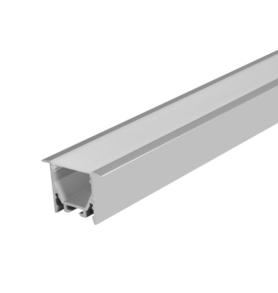 RC2525---Led Channel 25mm Aluminum Profile for Led Strip Office Recessed Aluminium Profile Black Led Channel