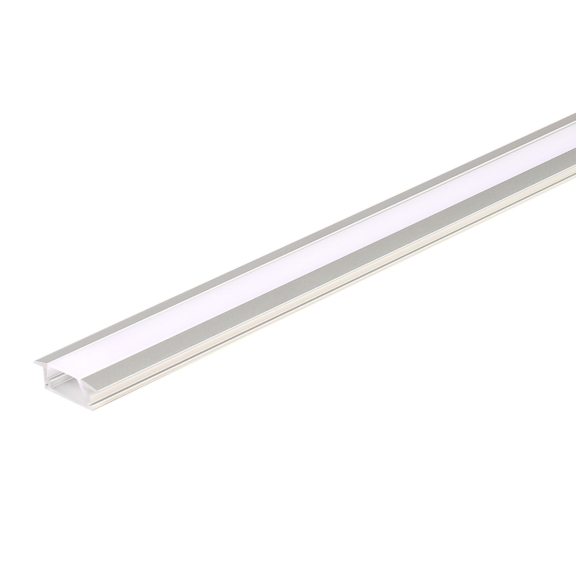 RC1506---Recessed Square Aluminum for Display Shelves Lighting Profile Small Size Led Aluminum Profile for LED Strips