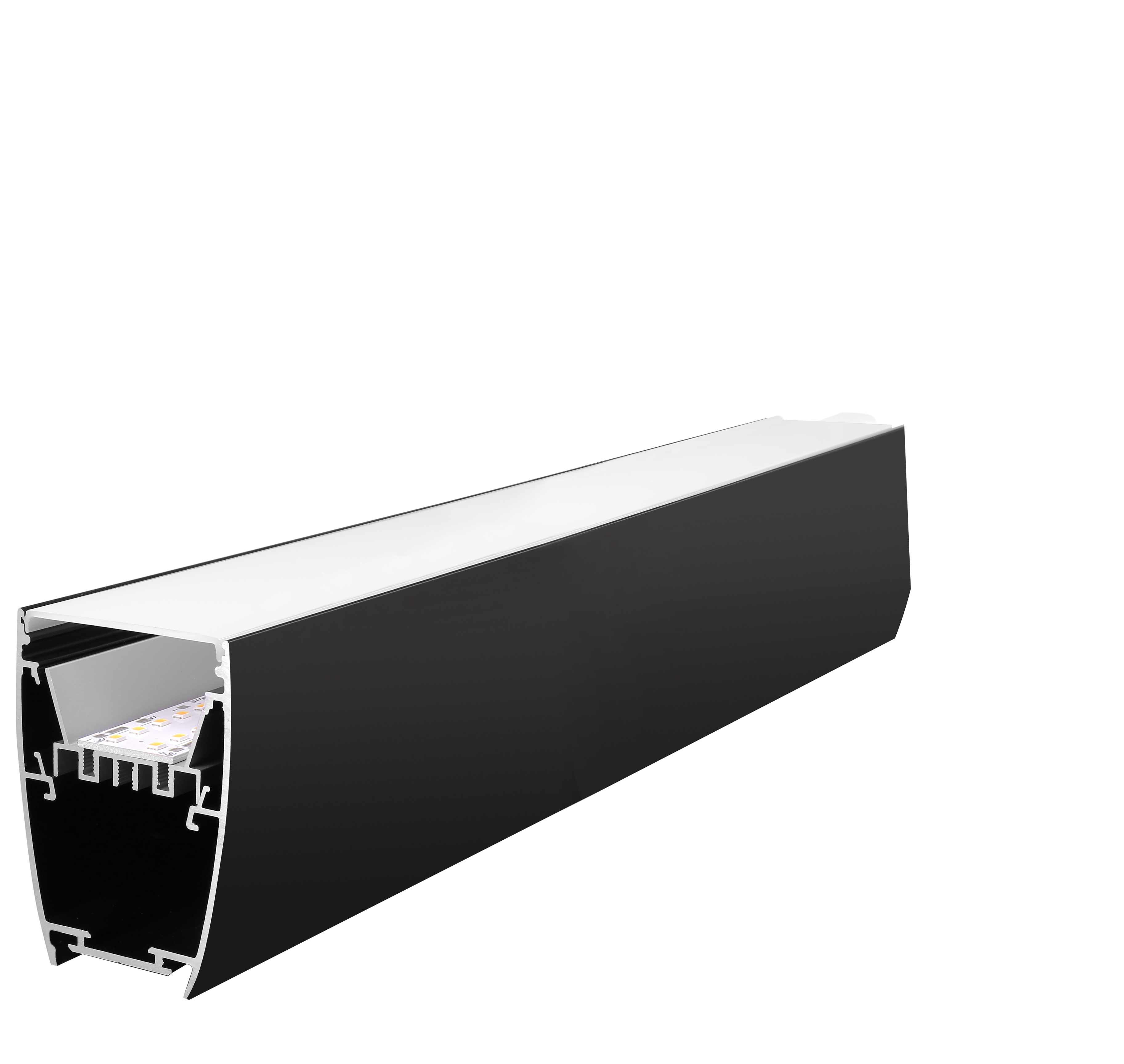 AS5275---Special Oval - led aluminum profile: Easy Installation, Slim and Beautiful with Built - in Power Supply