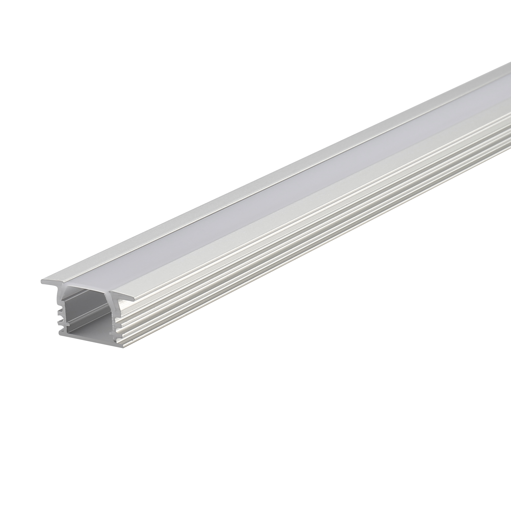 RC1612--- Recessed Anodized Aluminium Profile Extrusion Small Size Led Aluminum Profile Cabinets Display Shelves Lightings