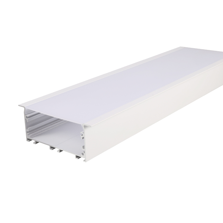RC7535-V2---Recessed Anodized Aluminium LED Profile Extrusion 2 Meter Big Size Led Profile Silver Led Channel Led Aluminum Profile for Cabinets Lightings
