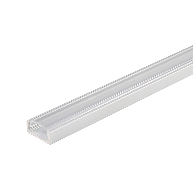 SM1506---Mini Surface Mount Aluminums Led Extrusion Profile LED Profile Cabinet Led Light Channel for Display Shelf 