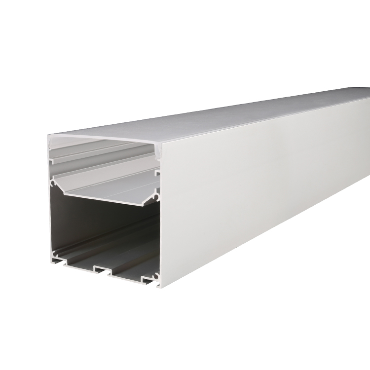 AS7575-V2---Factory Wholesale Anodized Aluminium Profile PC Milky Black Interiors Led Extrusion Channel for LED Strip Light Aluminium Profile for Led Strips