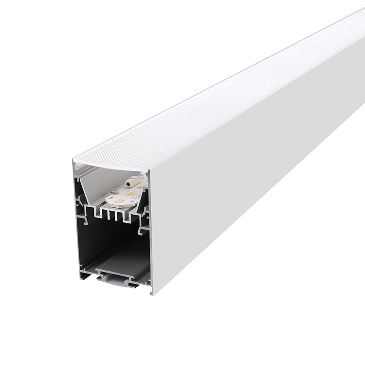ES5075-D---New Favorite led aluminum profile: Excellent Cost-effectiveness, Flexible Surface/Suspended Installation, Abundant Diffuser Choices