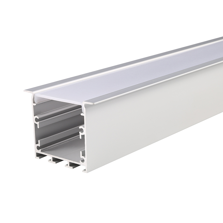RC3535-V2---Recessed Aluminium Led PMMA Opal Diffuser Profile Light for Led Strip Light Channel LED 35x35mm 6063 Grade Aluminum Profile for Led Strip
