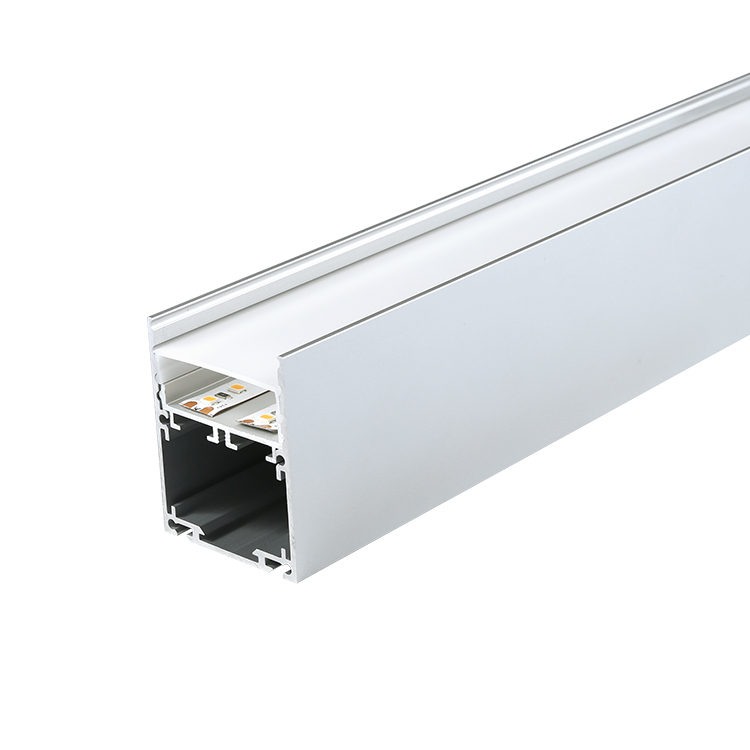 KA4050-A---Compact Design LED Aluminium Profile, Diffuser with 3 Adjustable Heights, Surface Mount or Suspended Installation, Low Glare, 3-year Warranty