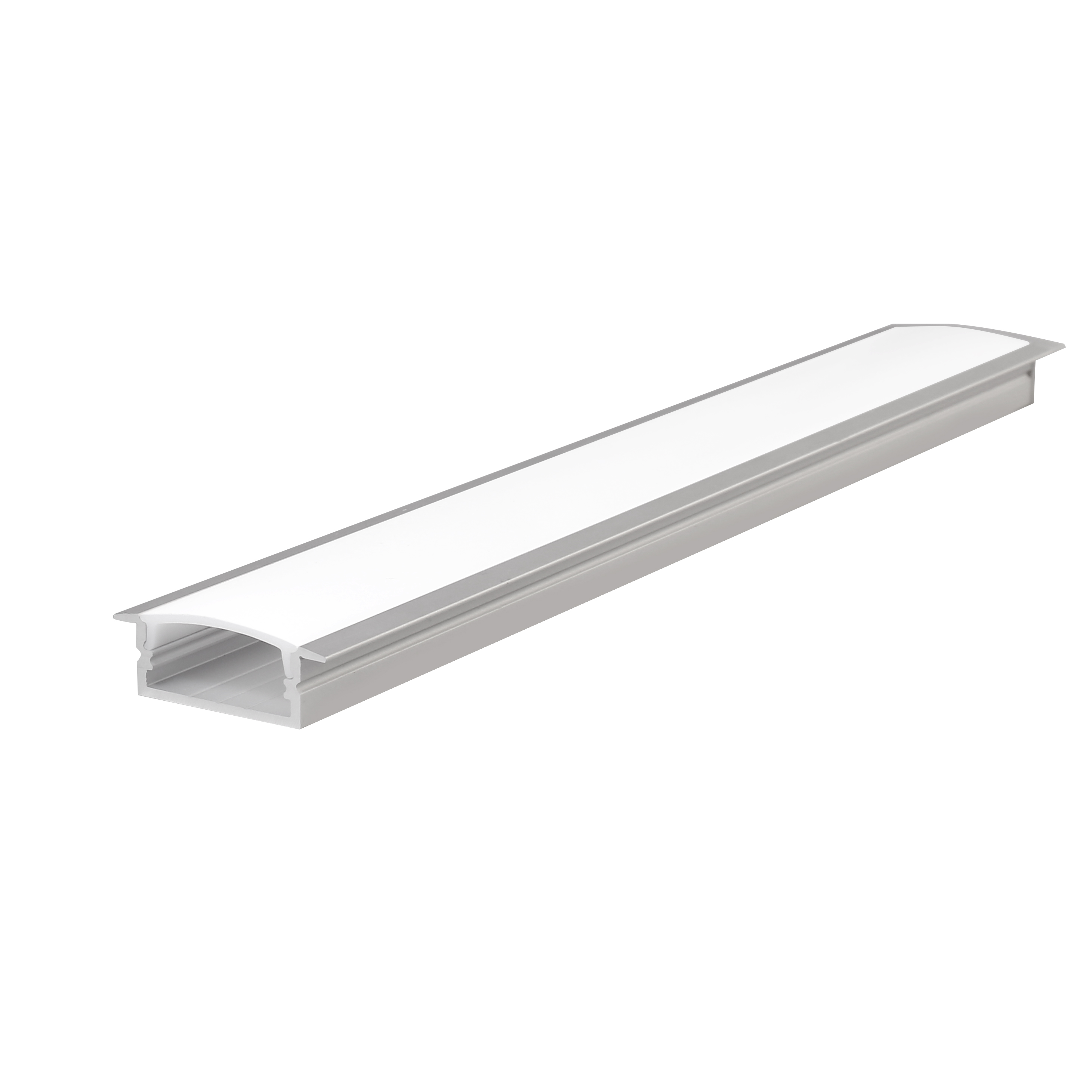 RC2310---PMMA Opal Recessed Lighting Anodized Aluminium Profile Extrusion Channel for LED Strip Light