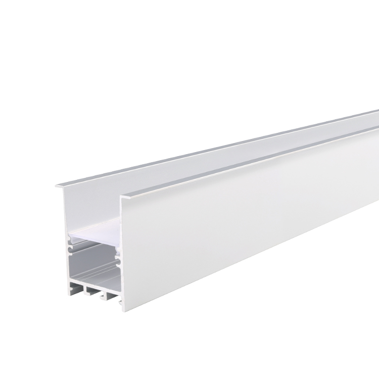 RD3551---Recessed Aluminium Led Profile Light Extrusion for Silver Black White Led Strip Light Aluminium Profile for Led Strips