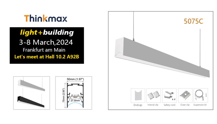 Welcome to join us in Light+building Frankfurt 3-8 March. 2024. 