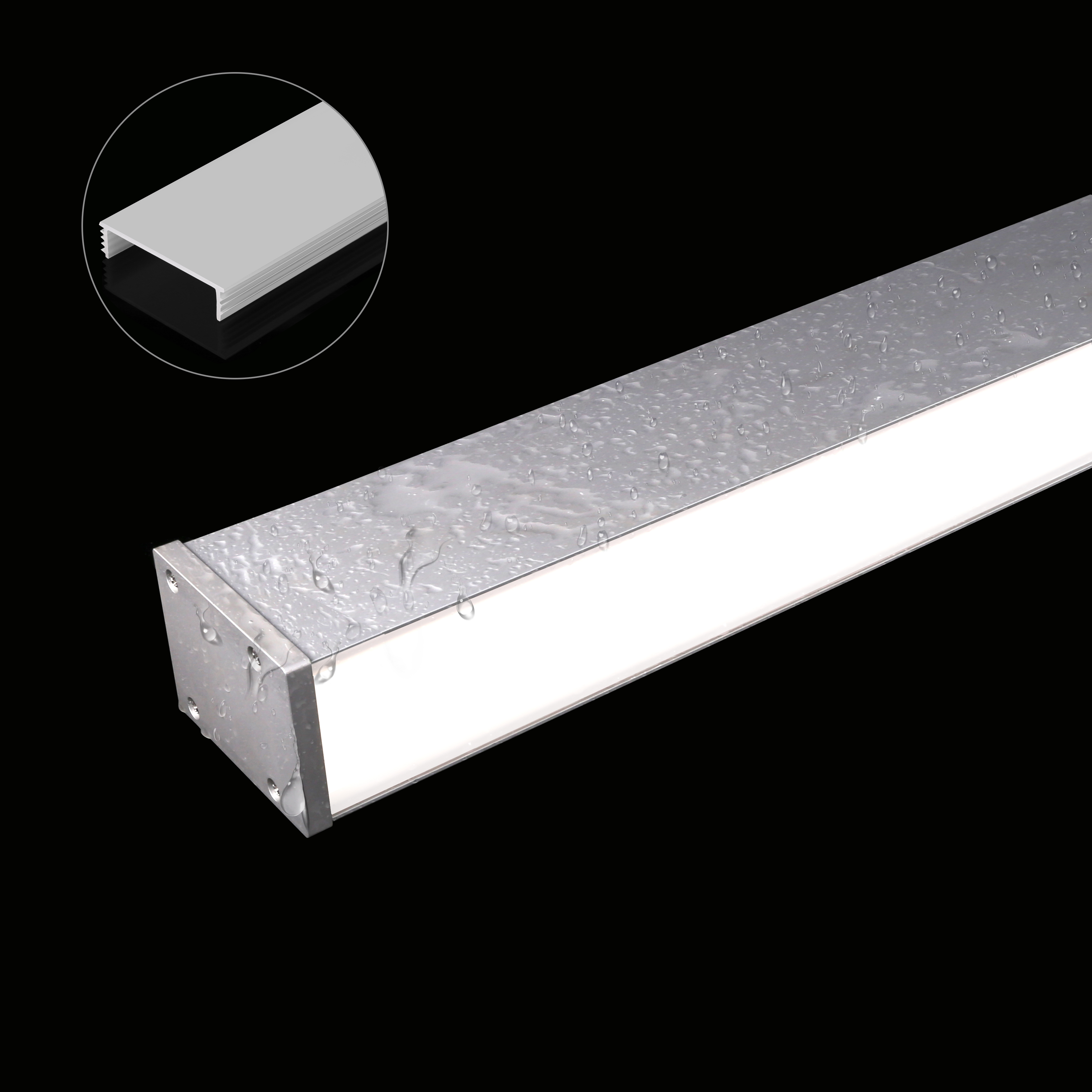 IP5475---Dustproof & Waterproof led aluminum profile: The Special Forces of Lighting