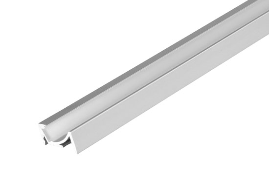 SM2309—A Magic Tool for Lighting Interior Spaces like Bookshelves: LED Aluminium Profile, Easy Surface Mounting with Mounting Clip. PMMA Diffuser Creates Even Lighting, Side-emitting for a Slimmer Look