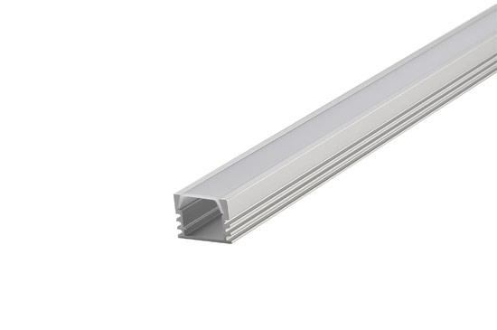 SM1612—Preferred Choice for Interior Lighting of Cabinets and Display Shelves: LED Aluminium Profile. PMMA Diffusers Create Unique Lighting Effects. Direct Surface Mounting, with 3-year Quality Promise