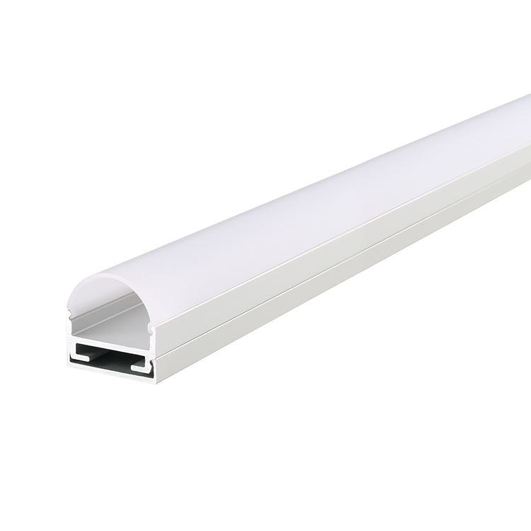 SM1919R—High – Quality Anodized Surface Mount Aluminum Profiles LED lighting with PMMA Opal diffuser for Soft Lighting – Compact, Recyclable & Ideal for Multiple Surfaces!